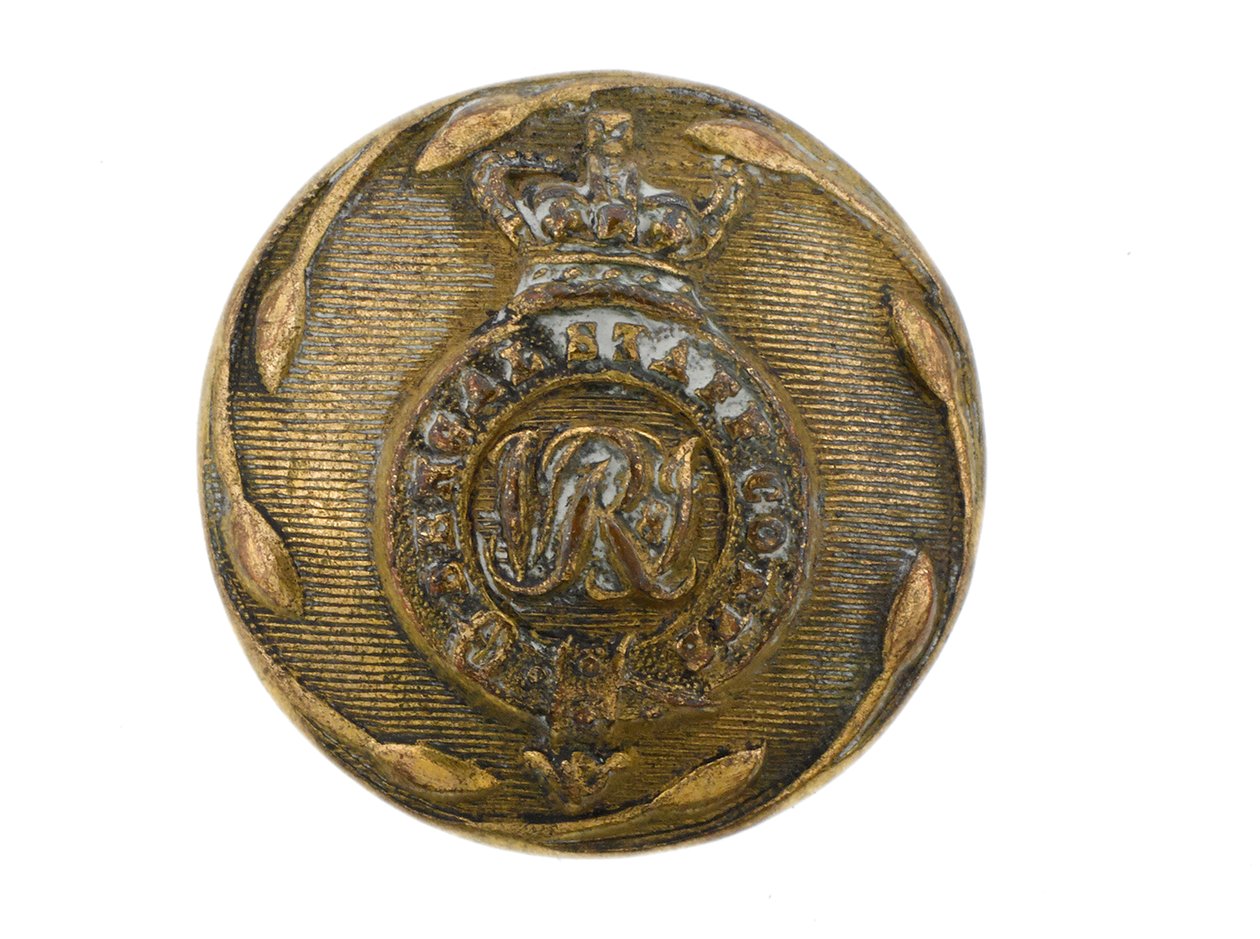 Button, Bengal Staff Corps, 1876-1891 by English School