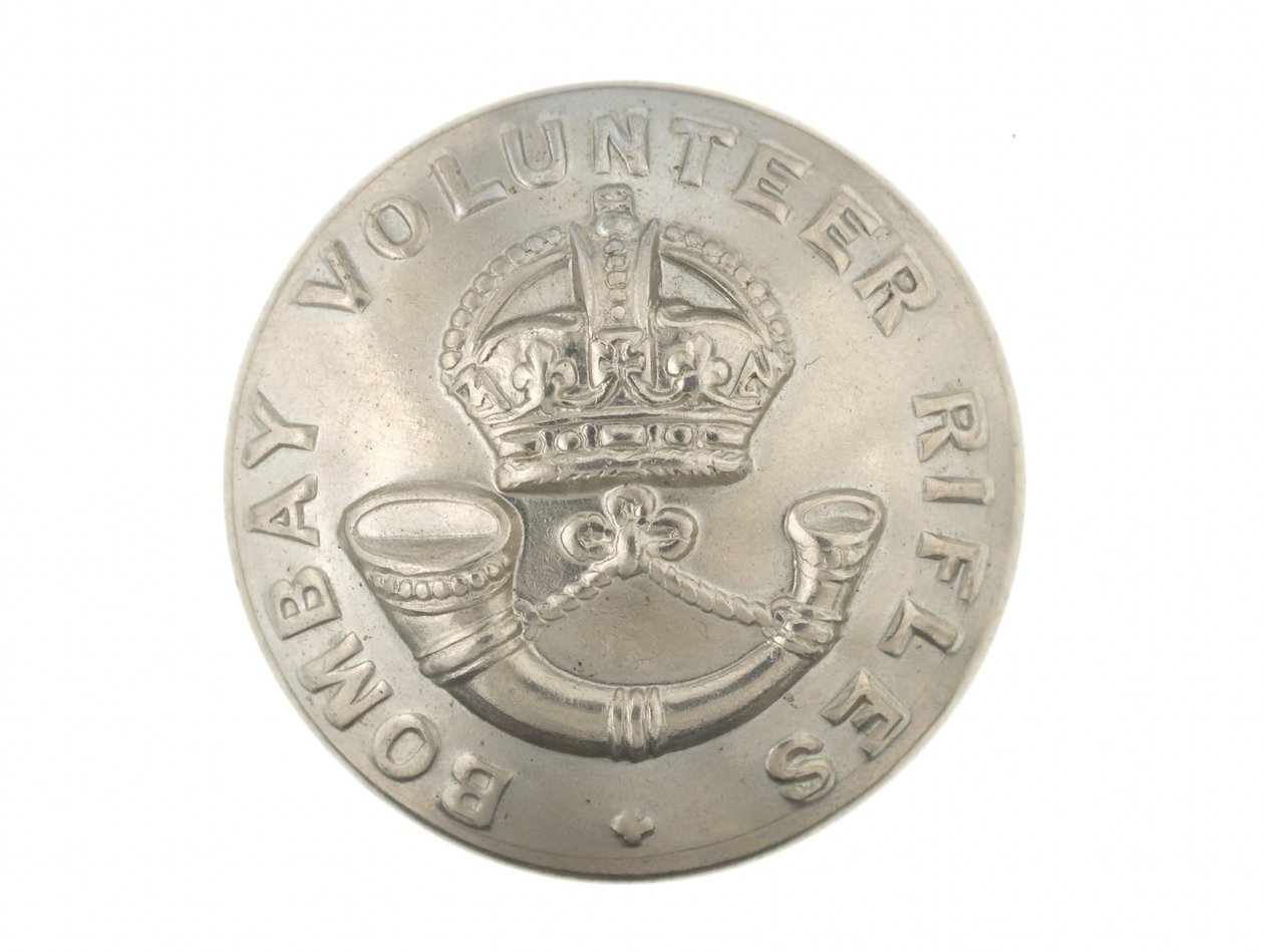 Button, Bombay Volunteer Rifles, 1901-1947 by English School