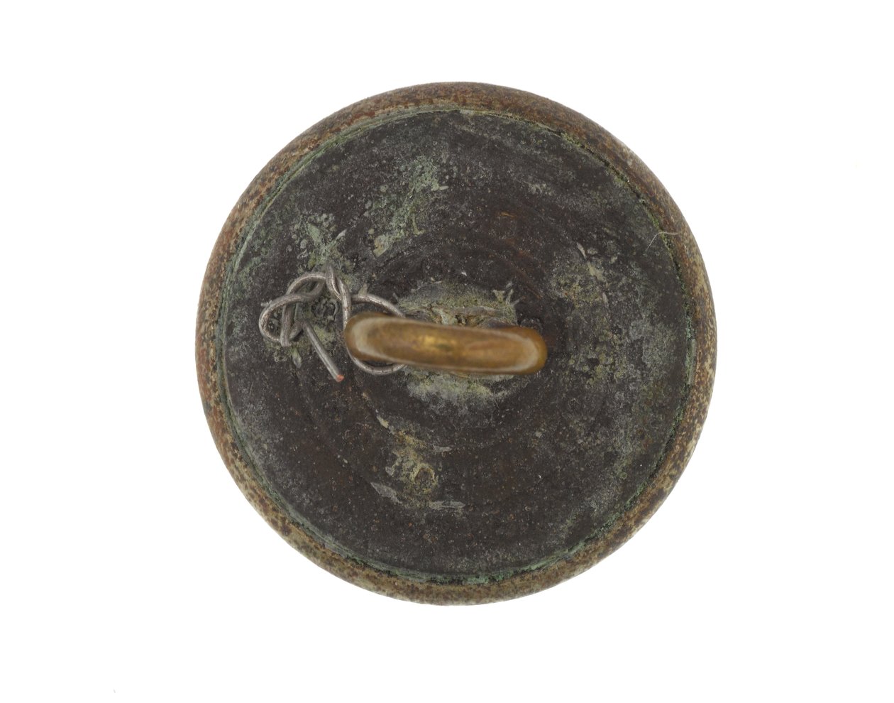 Button, Calcutta Volunteer Rifles, pre-1901 by English School