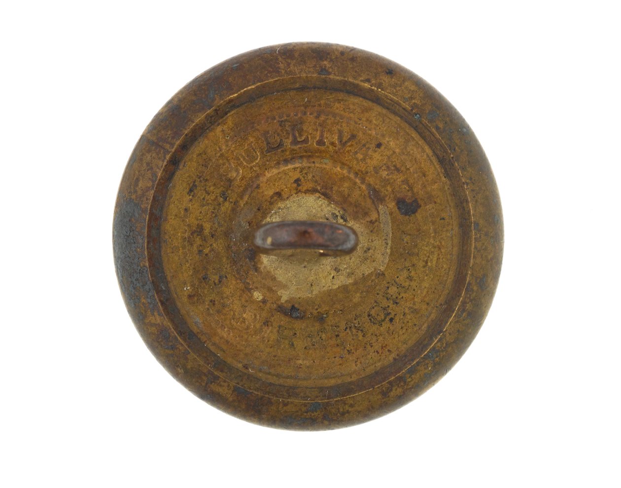 Button, Calcutta Volunteer Rifles, pre-1901 by English School