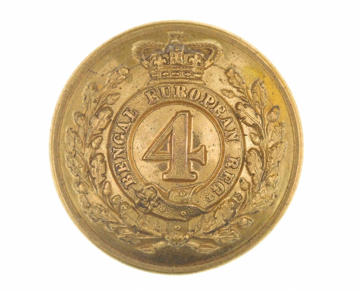 Button, officer, 4th Bengal European Regiment, 1855-1861 by English School