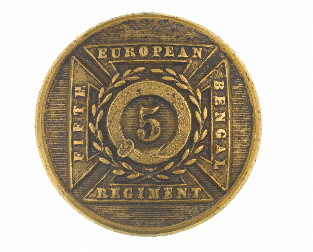 Button, officer, 5th Bengal European Regiment, 1858-1860 by English School