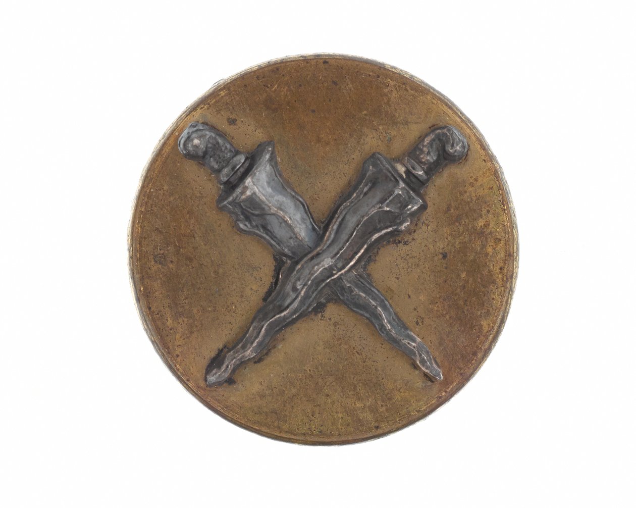 Cap badge button, Malay State Guides, 1896-1919 by English School