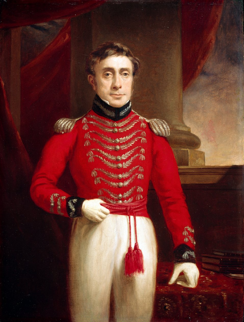 Captain David Leighton, 4th Regiment Native Infantry by English School