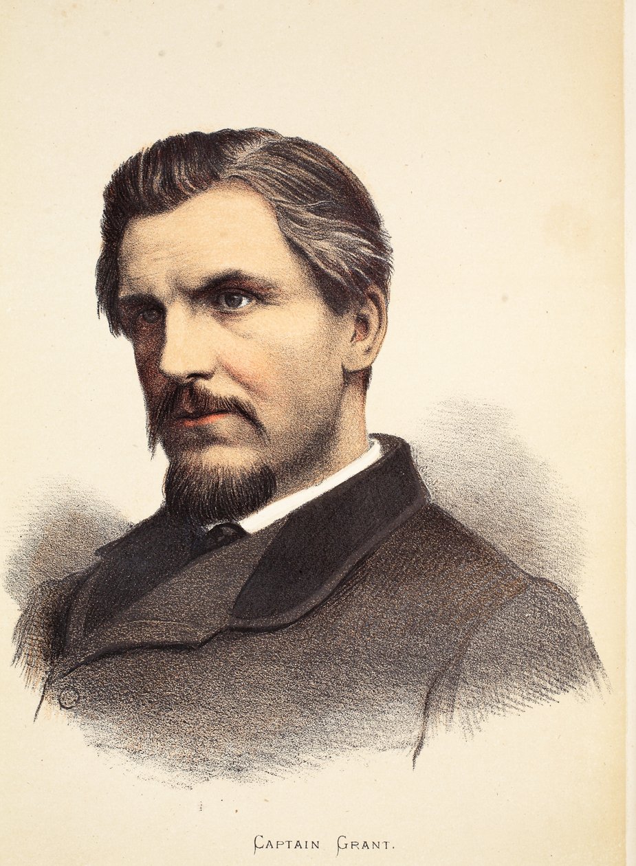 Captain Grant, illustration from The Pictorial Edition of the Life and Discoveries of David Livingstone by J. Ewing Richie by English School