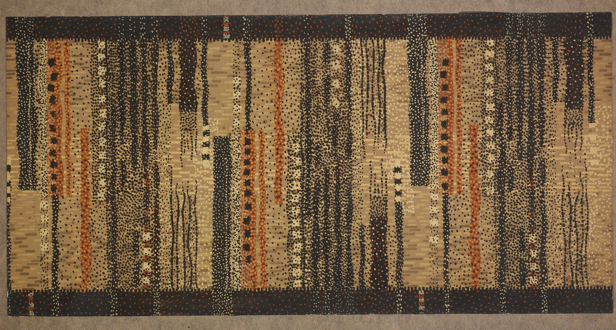 Carpet design by English School