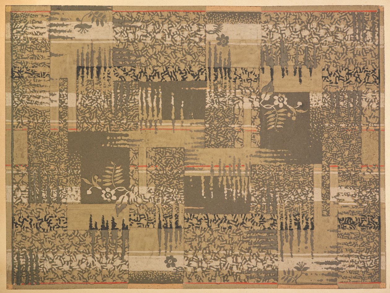 Carpet design by English School