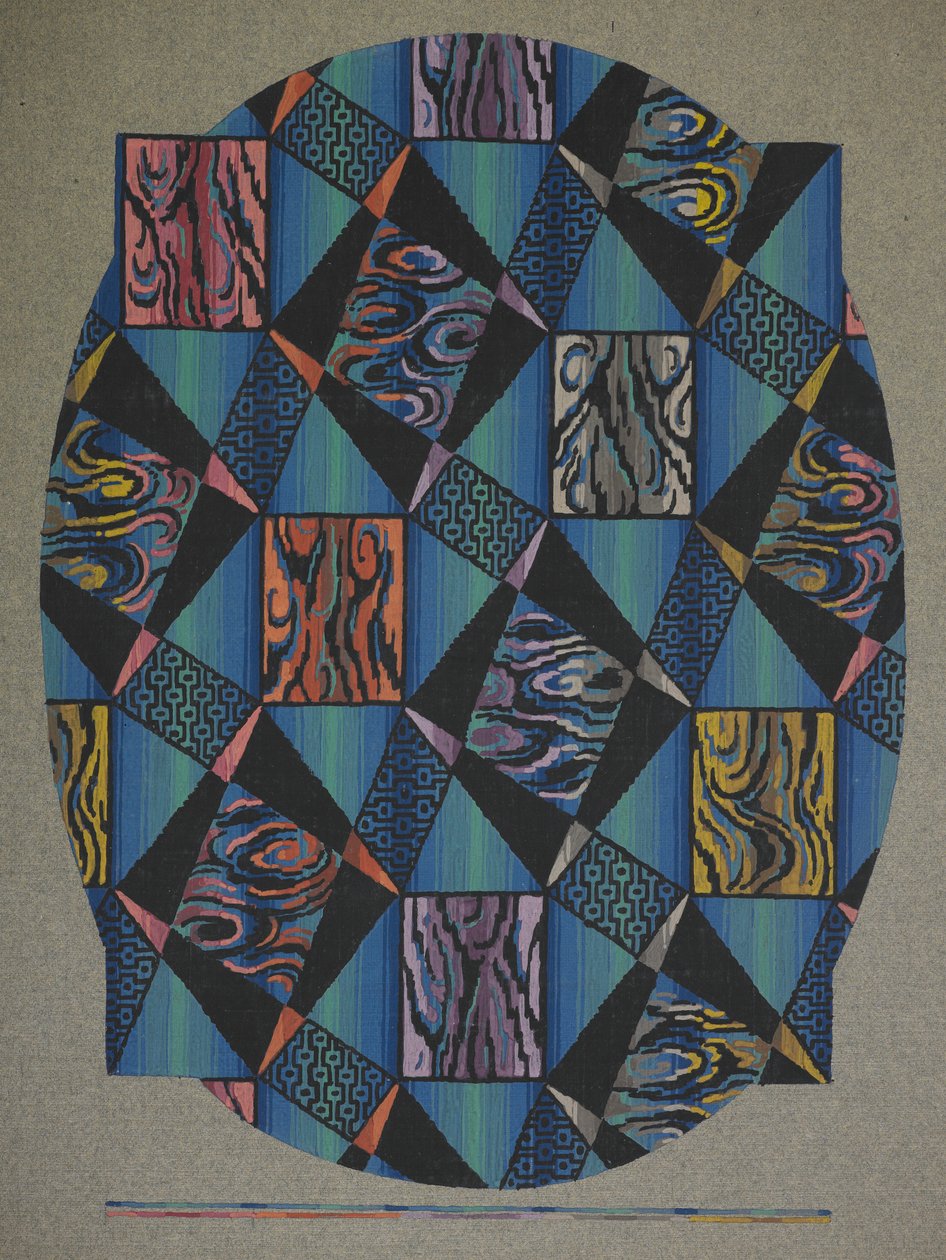 Carpet design by English School