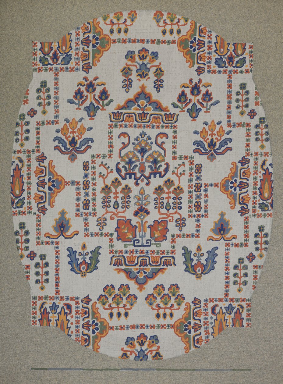 Carpet design by English School