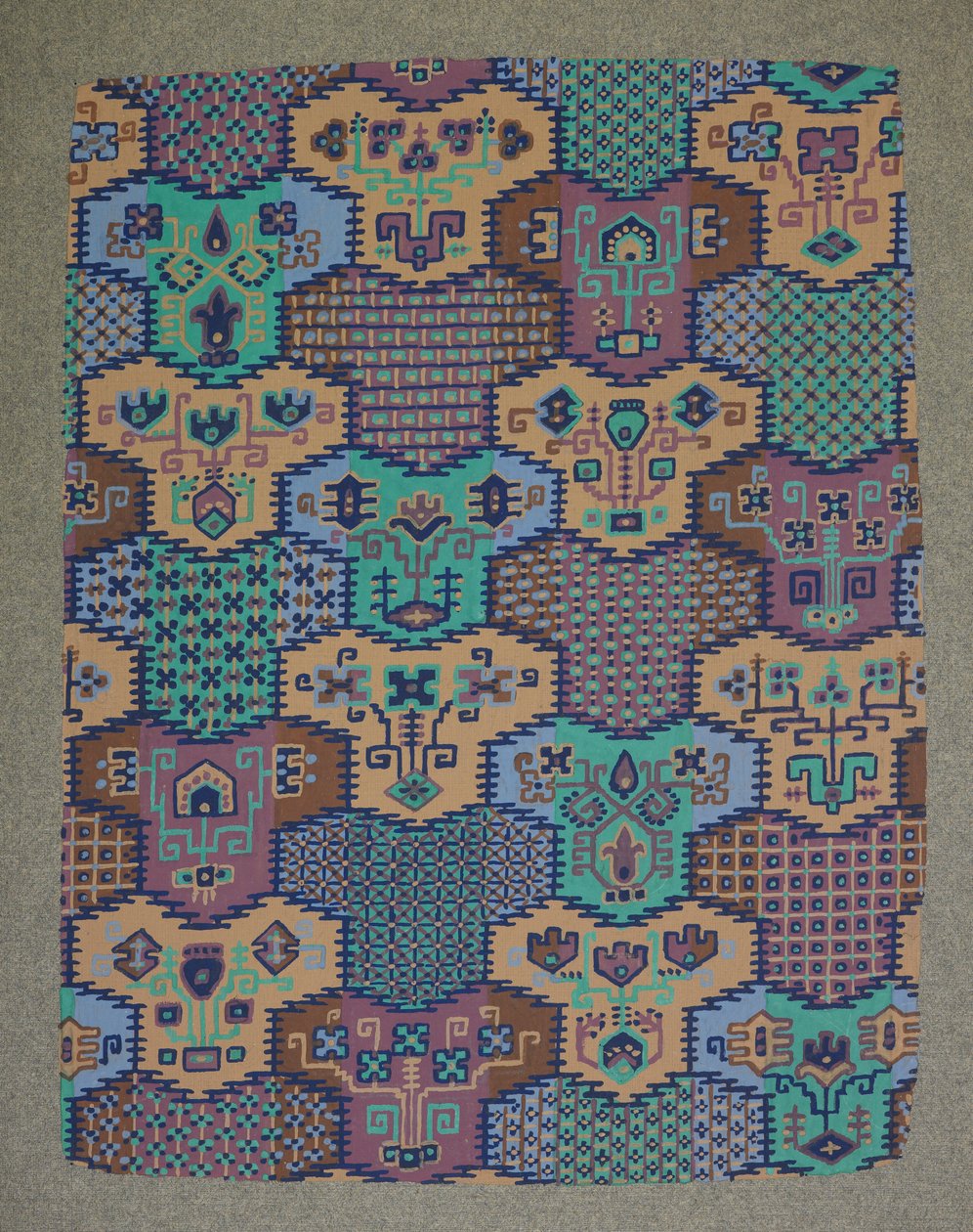 Carpet design by English School