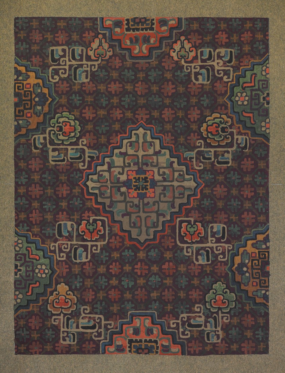Carpet design by English School