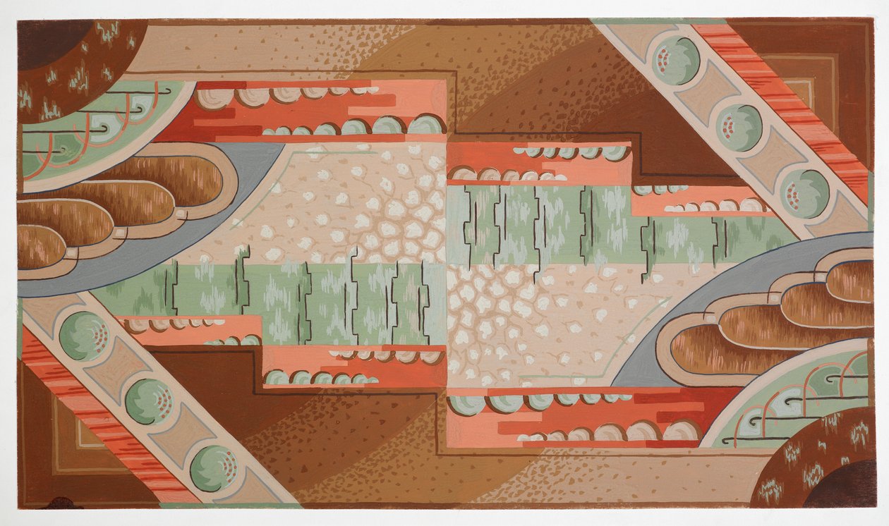 Carpet Design by English School