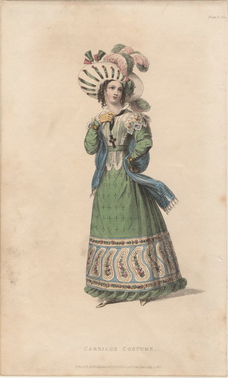 Carriage Costume by English School