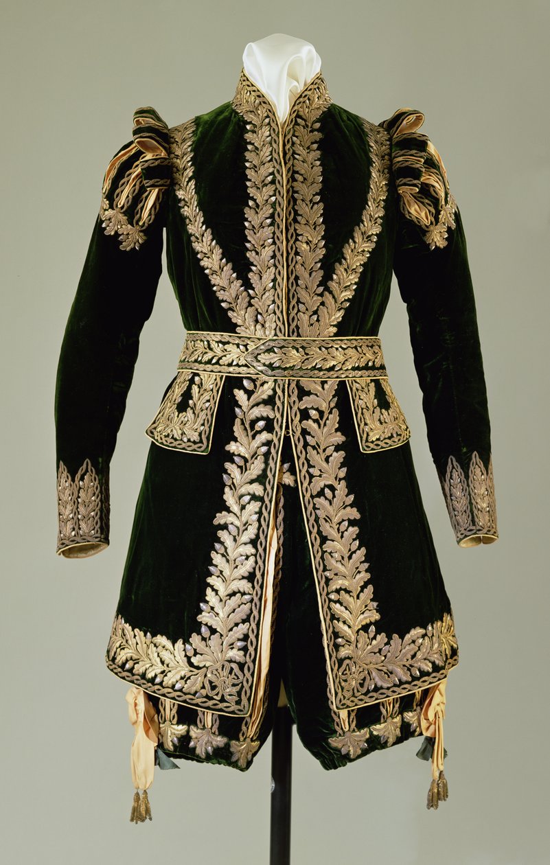Ceremonial Costume, 1821 by English School