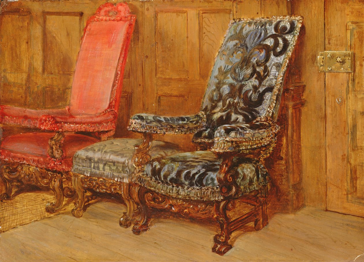 Chairs in a Corridor by English School