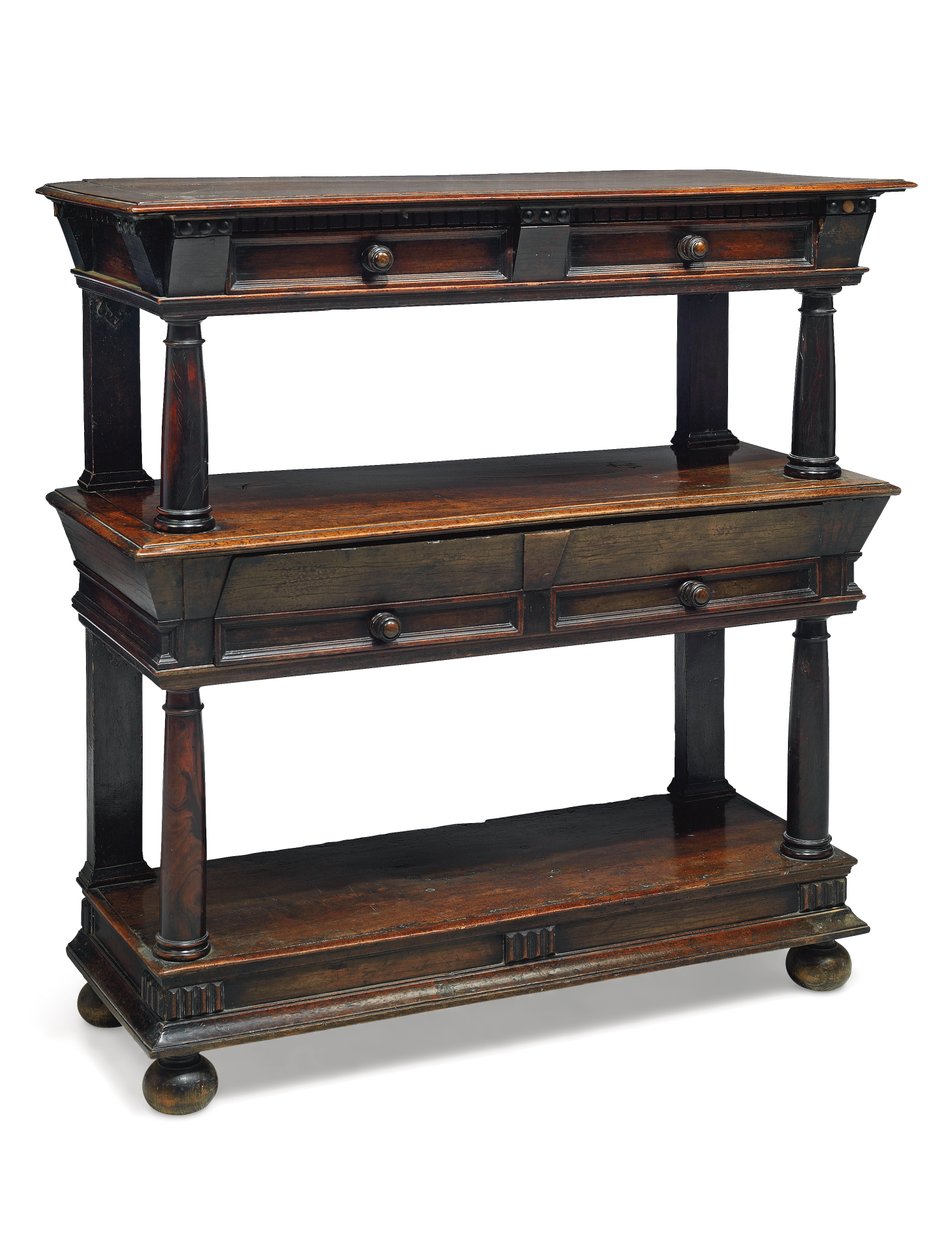 Charles II Court Cupboard, Late 17th Century by English School