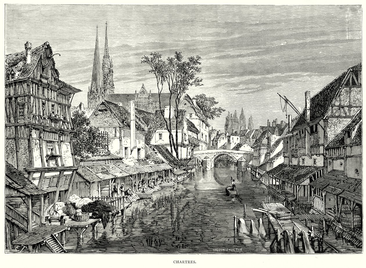 Chartres by English School