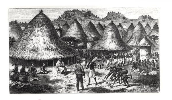 Chitapangwa Receiving Dr. Livingstone by English School