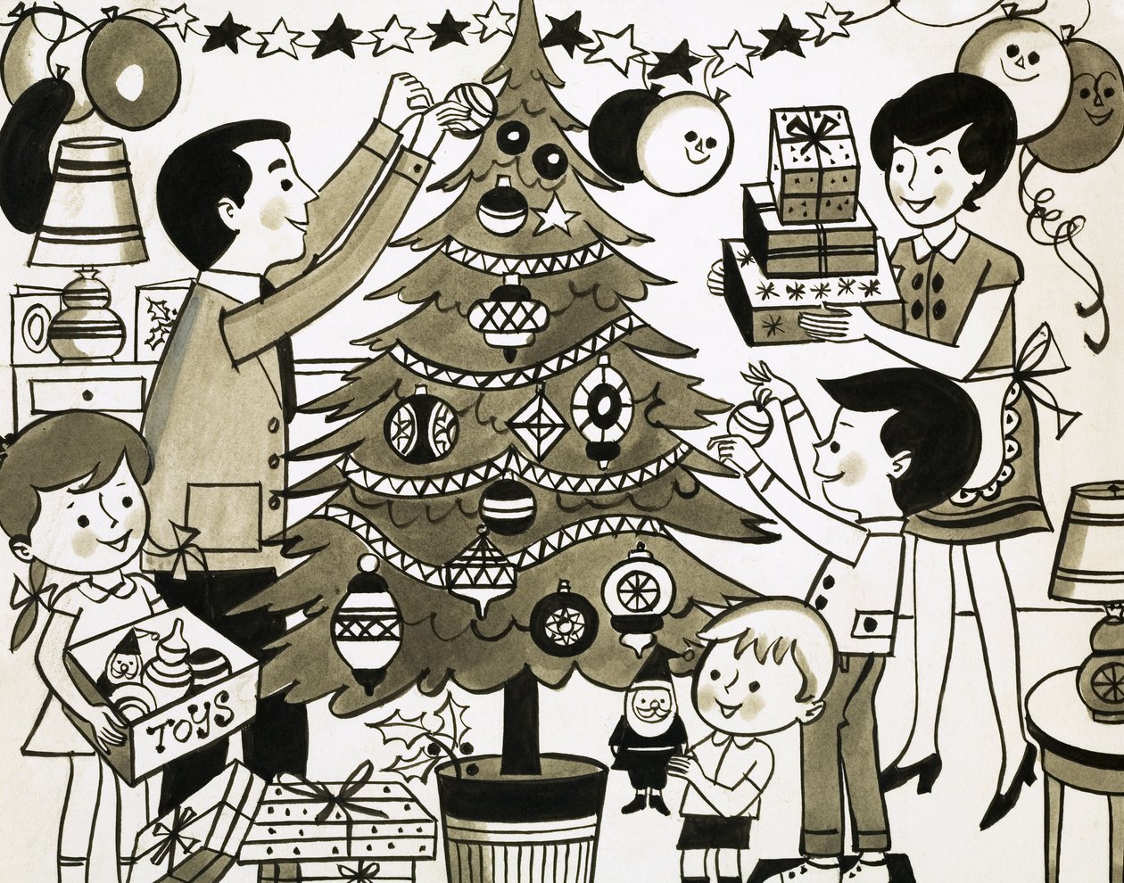 Christmas Tree by English School