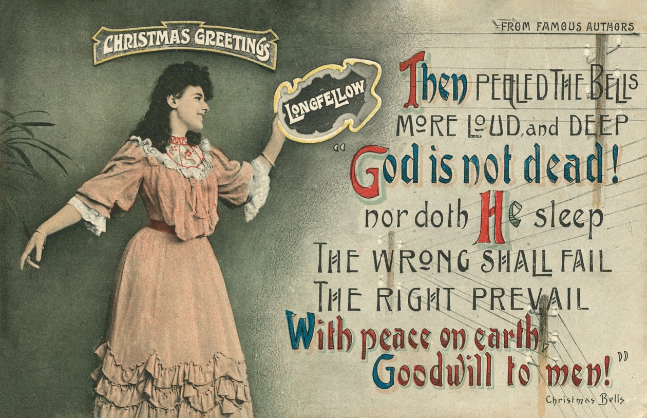 Christmas Greetings Card by English School
