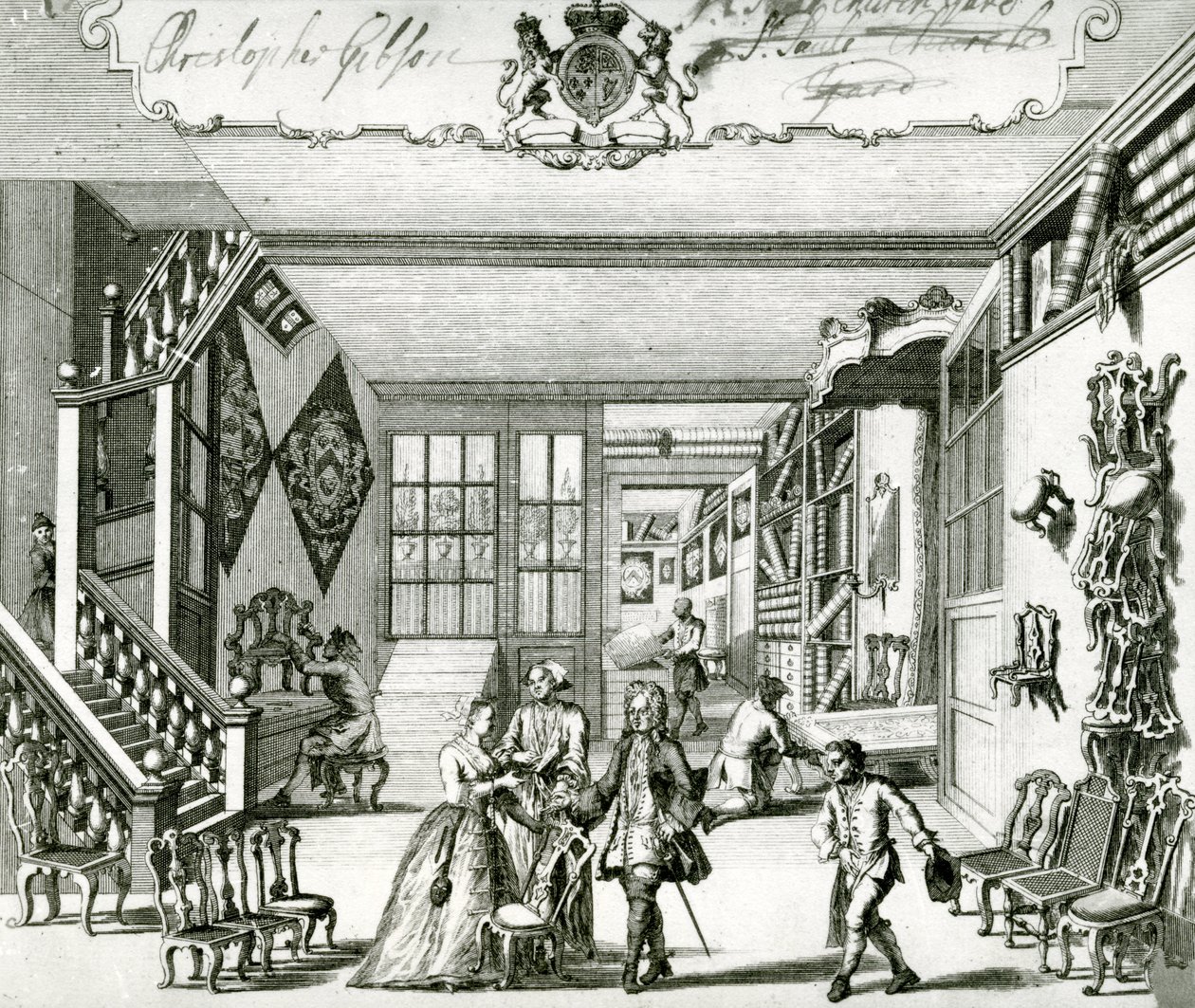 Christopher Gibson, Furniture Maker by English School