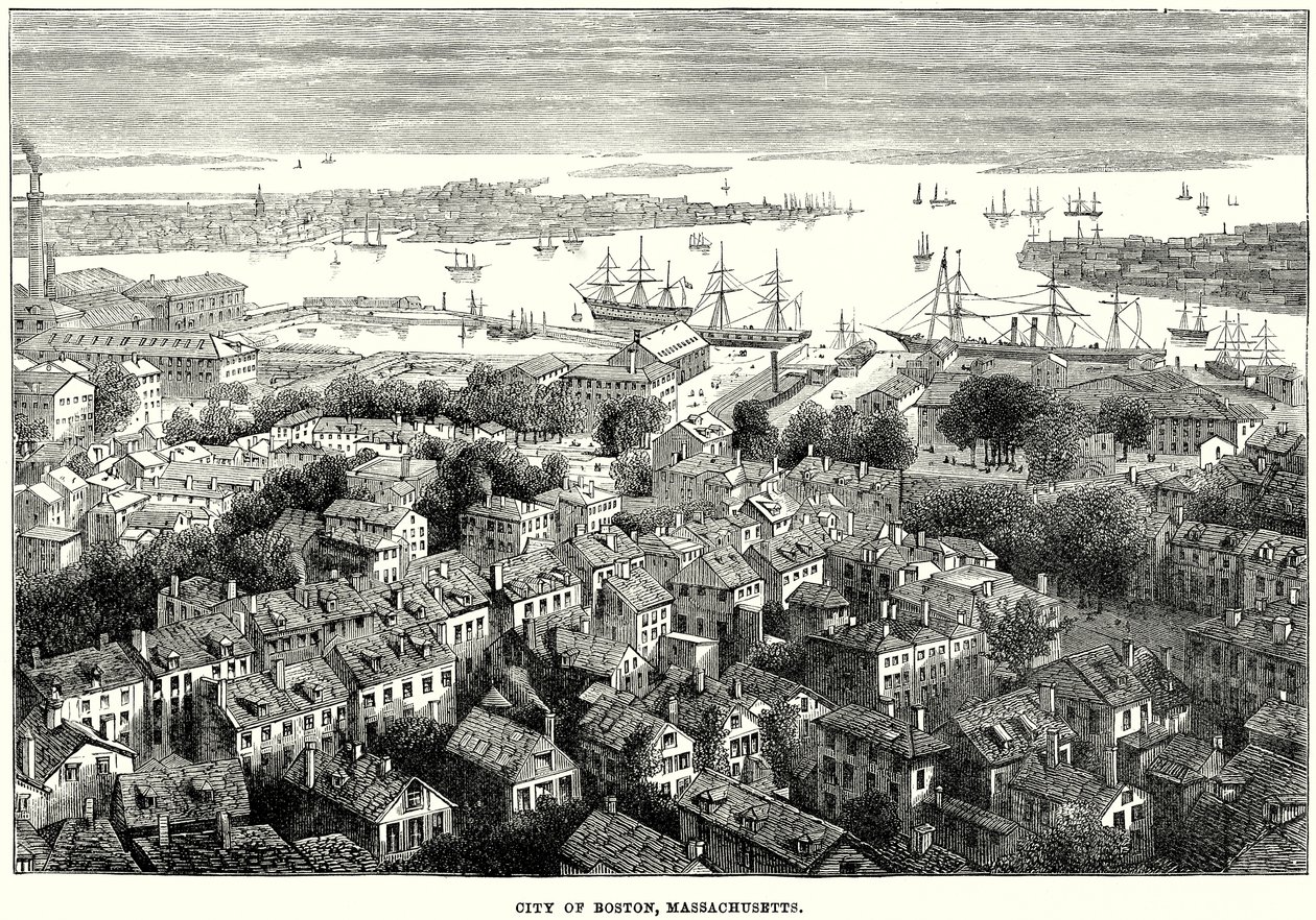 City of Boston, Massachusetts by English School