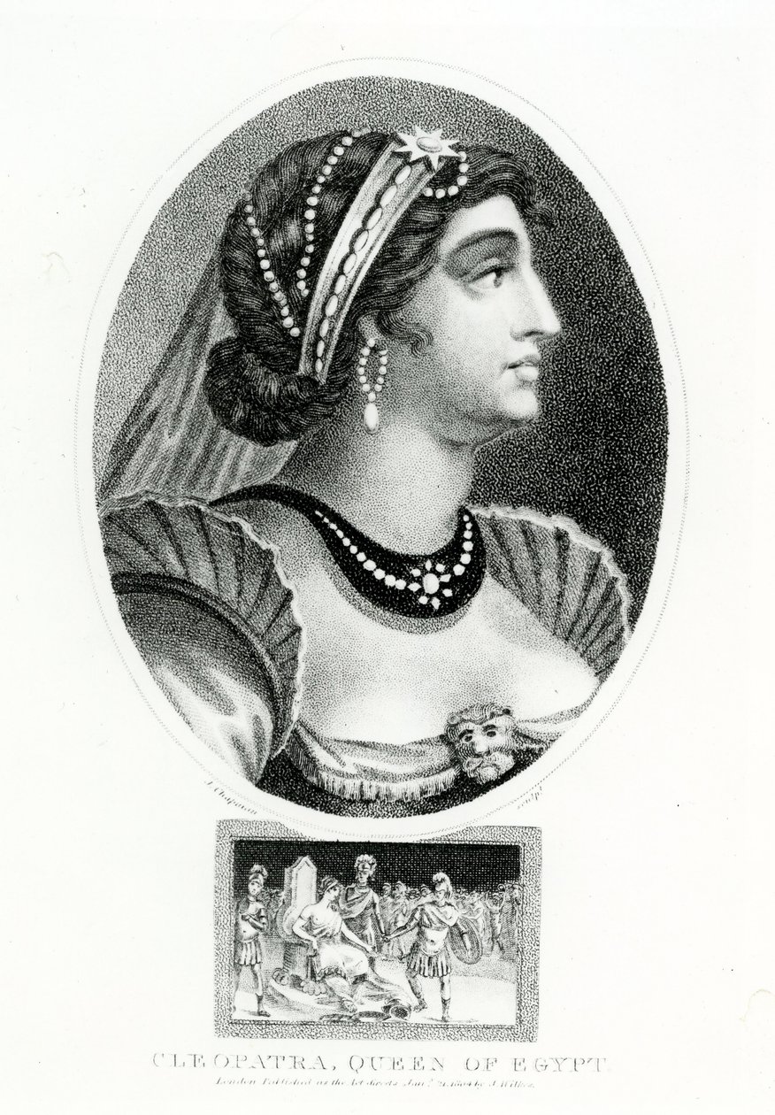Cleopatra, Queen of Egypt by English School