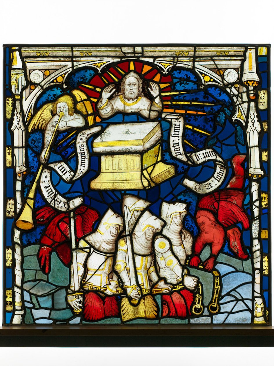 The Sixth Angel Sounds the Trumpet and the Loosing of the Four Angels by English School