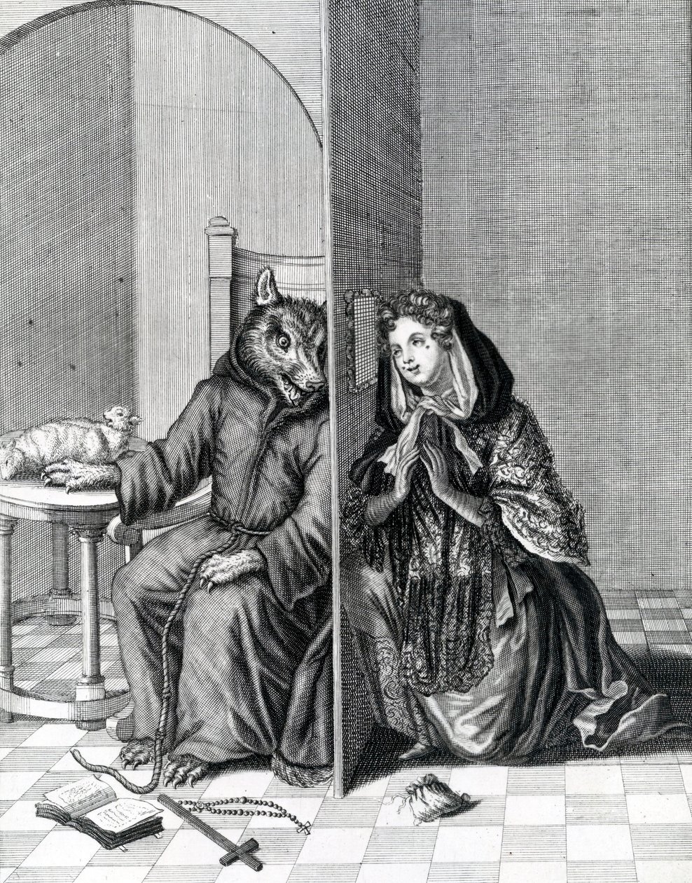 Converte Angliam, or It is a Foolish Sheep that Makes the Wolf Her Confessor by English School
