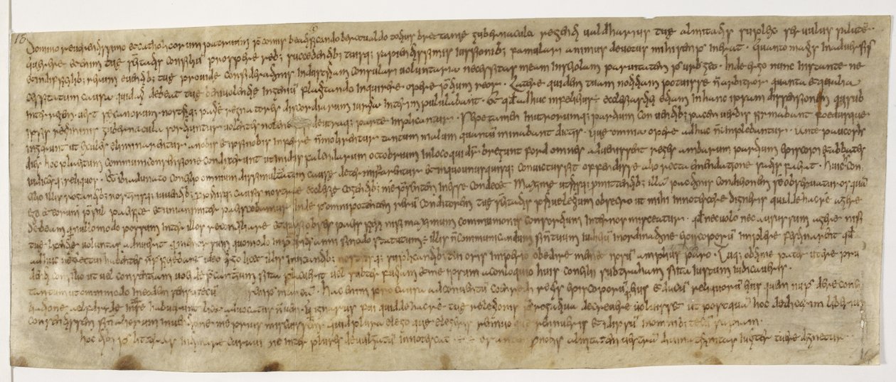 Wealdhere letter, earliest letter close by English School