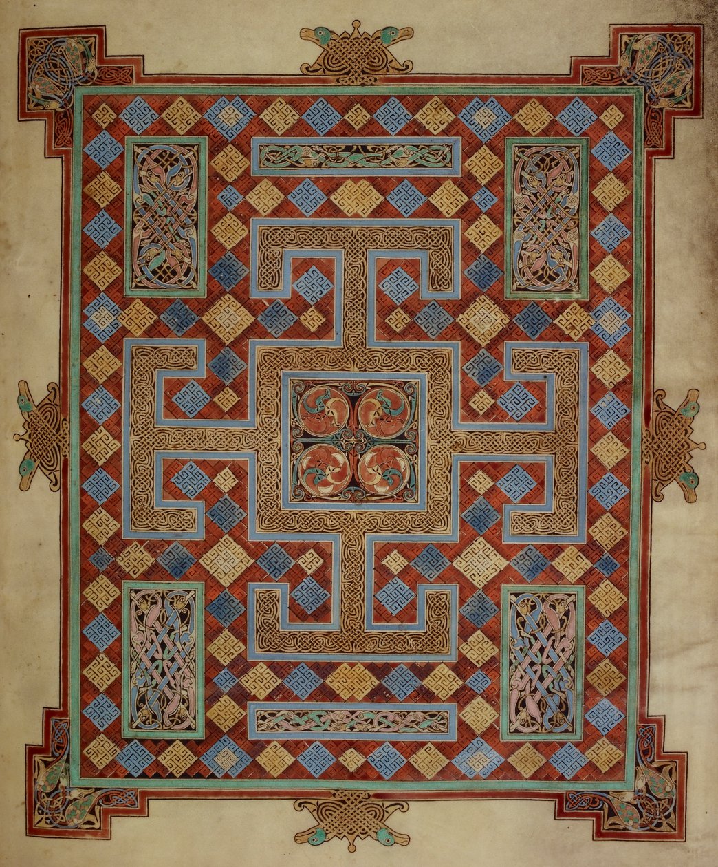 Carpet Page Introducing St Luke