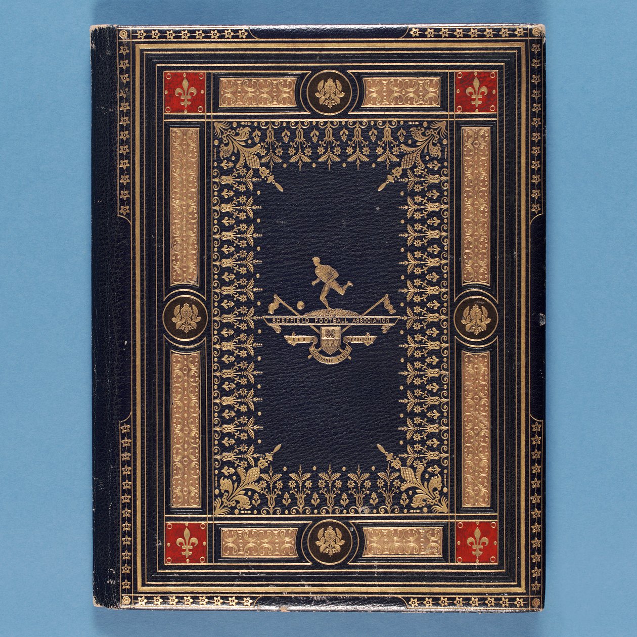 Cover of an Address Presented by Sheffield Football Association to William Pierce-Dix on the Occasion of his Retirement as Secretary, 1882 by English School