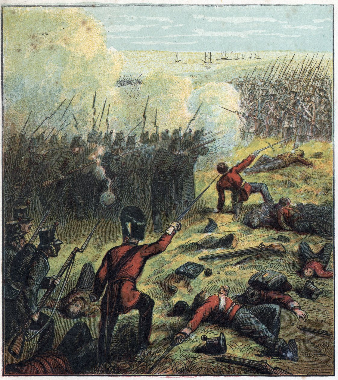 Crimean War (1853-1856) between Russia and the Ottoman Empire: the French and British allied with the Turks to besiege the Russian port of Sebastopol from 17 October 1854 to 8 September 1855. 