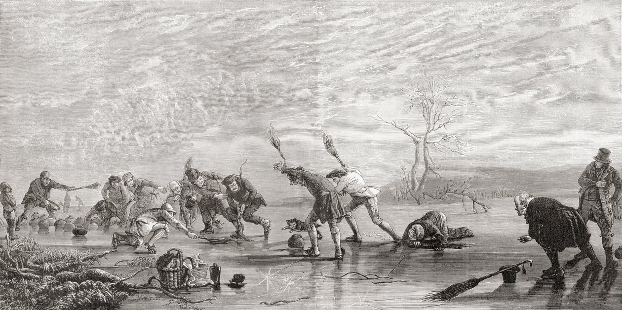 Curling in the 19th Century, from 