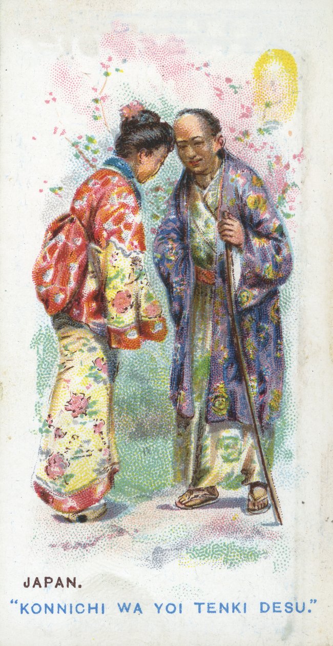 Customary Greeting in Japan by English School
