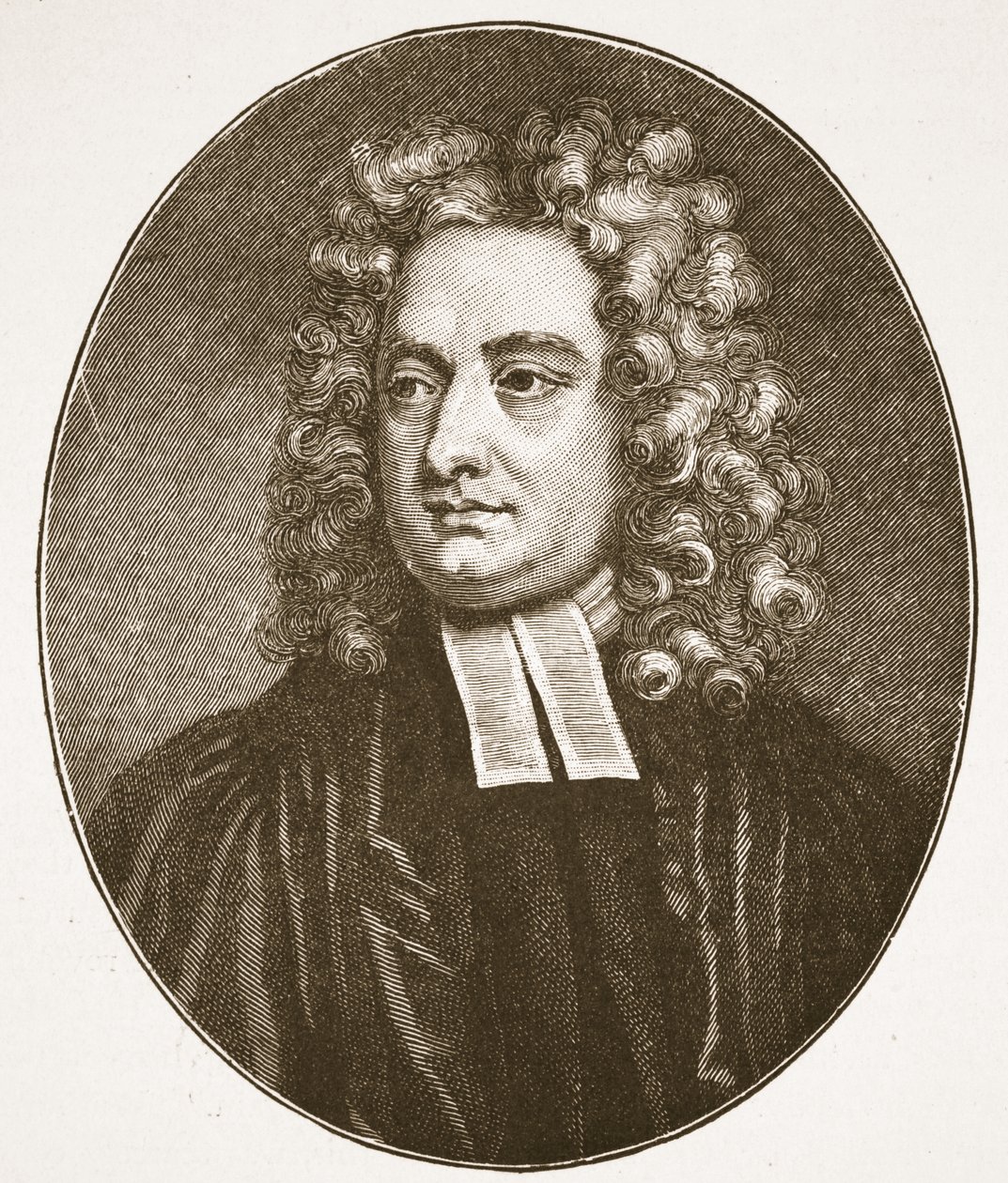 Dean Swift, illustration from The Church of England: A History for the People by H.D.M. Spence-Jones by English School