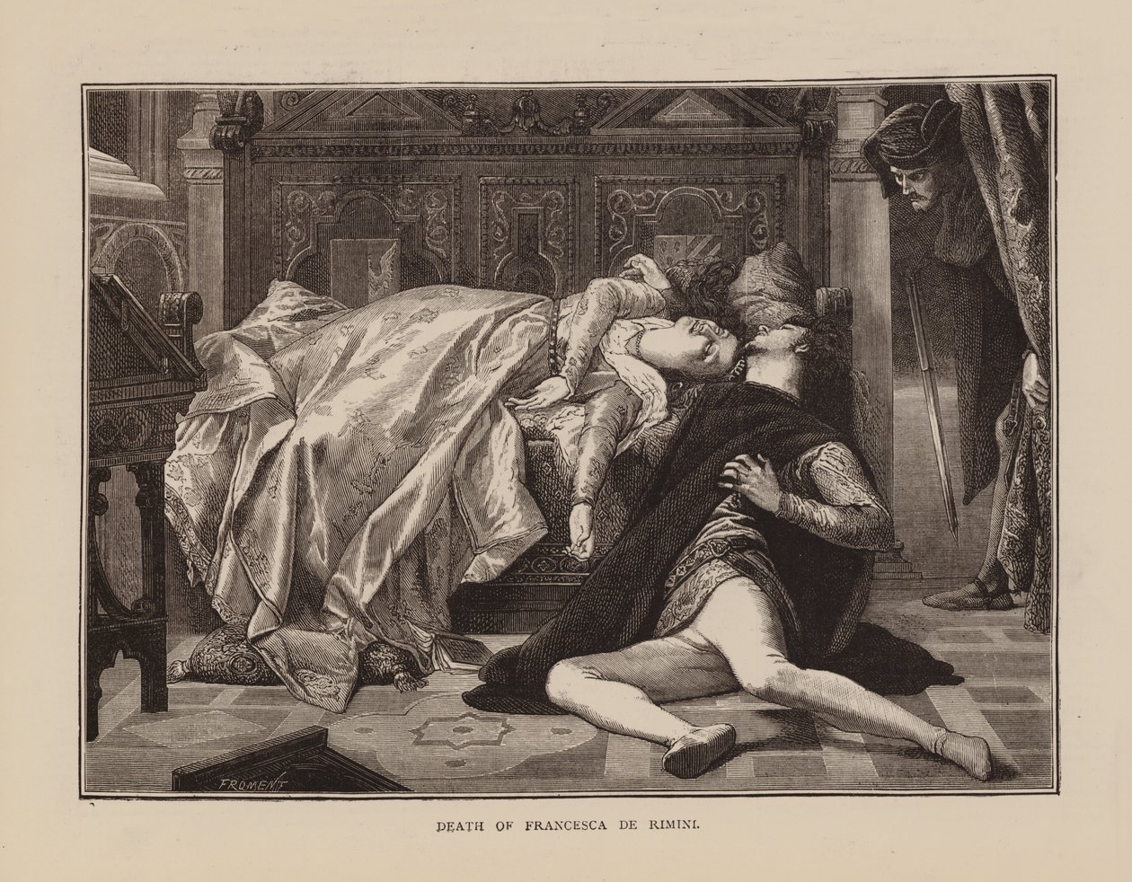 Death of Francesca De Rimini by English School
