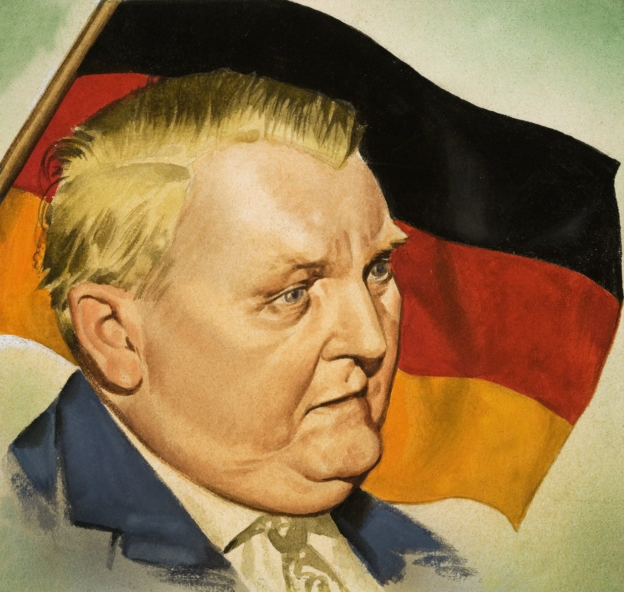 Dr Ludwig Erhard by English School
