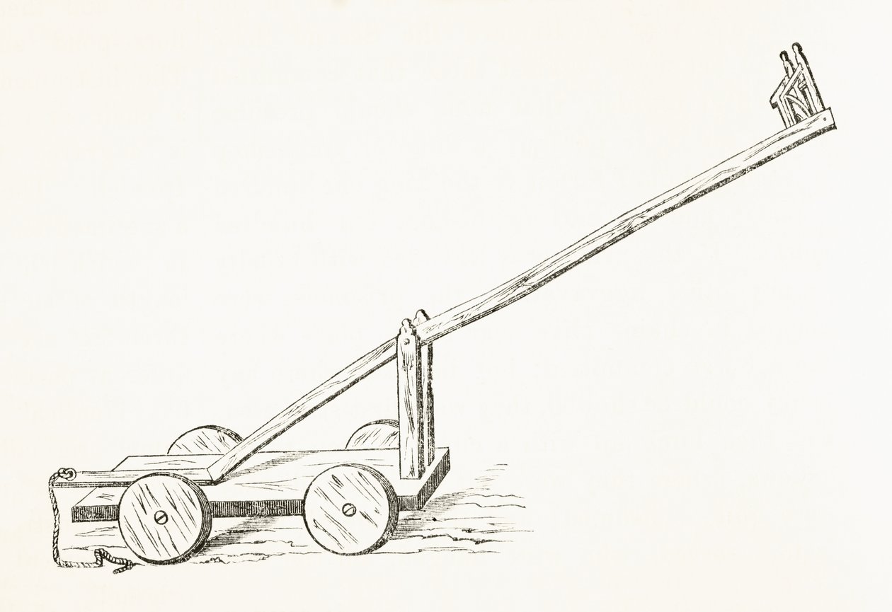 Ducking Stool Used in the 15th Century, from 