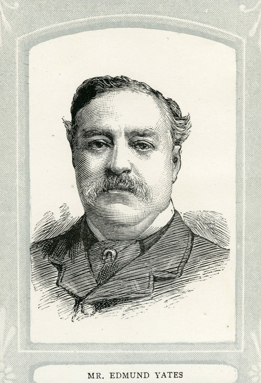 Edmund Yates (1831-94), Journalist and Novelist by English School