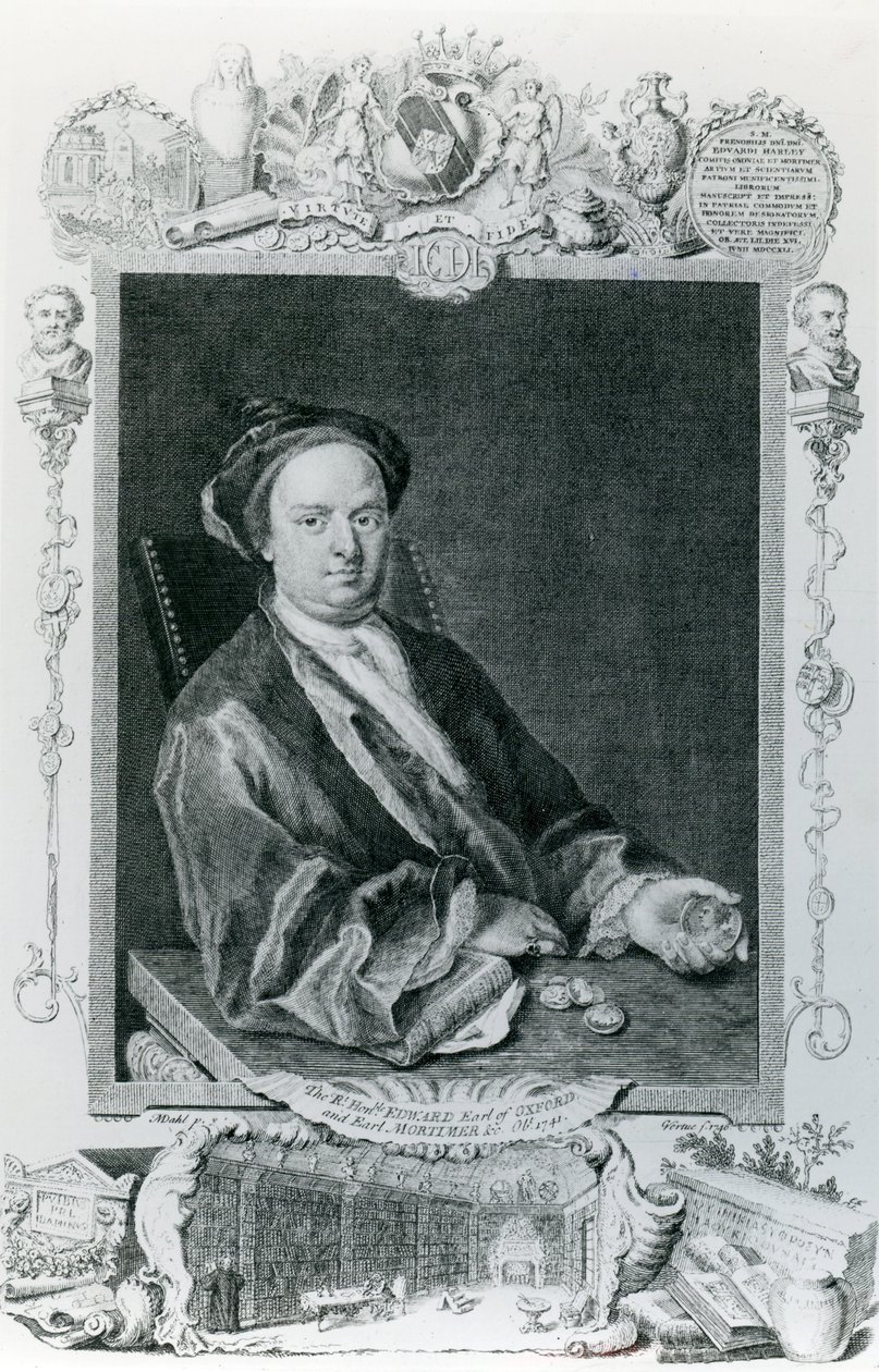 Edward Harley, 2nd Earl of Oxford (1689-1741) by English School
