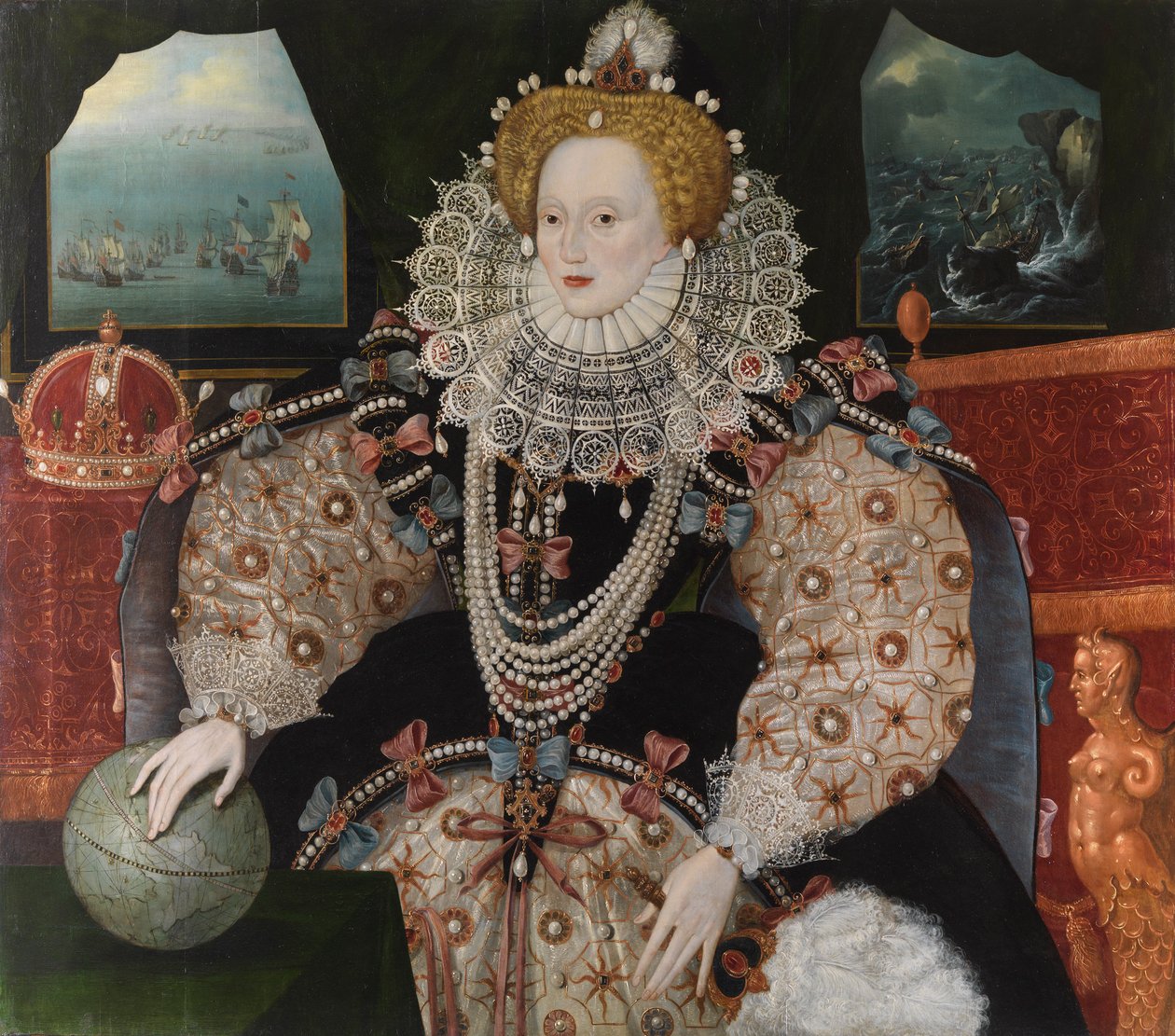 Elizabeth I (the Armada Portrait), c.1588 by English School