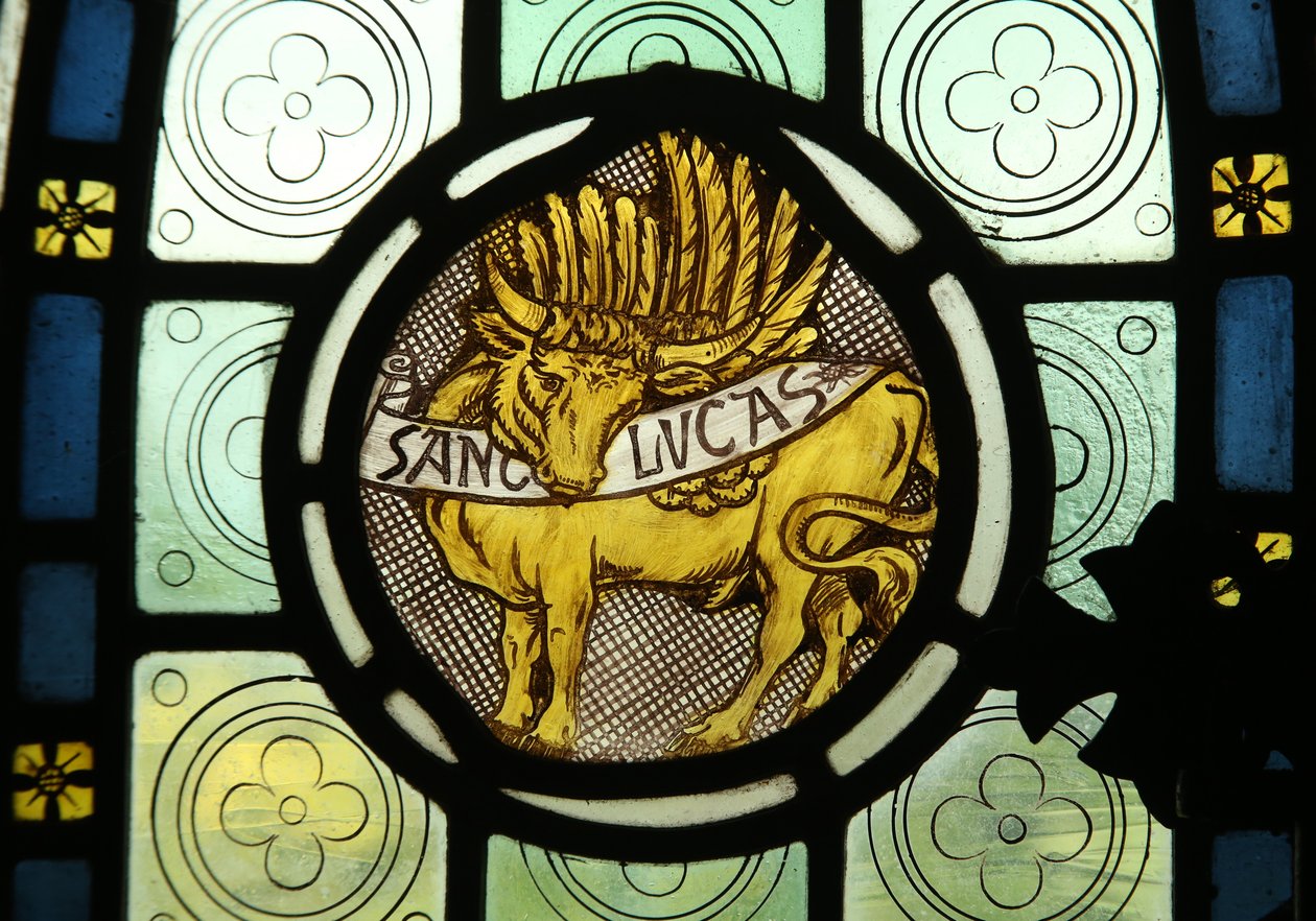 Evangelist Emblem: St Luke by English School