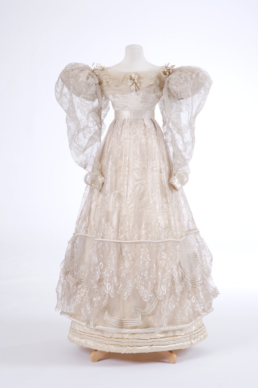 Evening dress, 1829 by English School