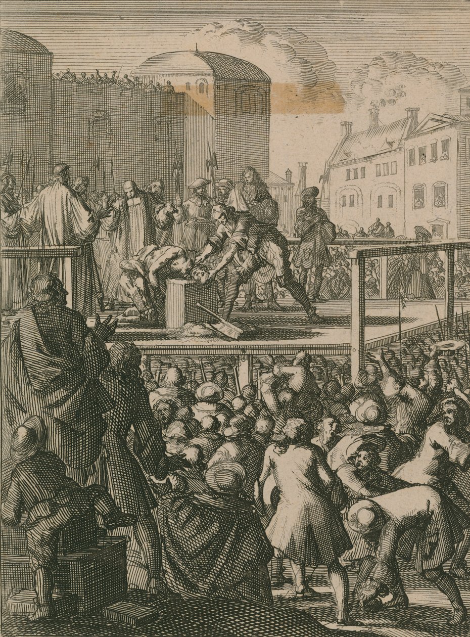 Execution of the Duke of Monmouth by English School