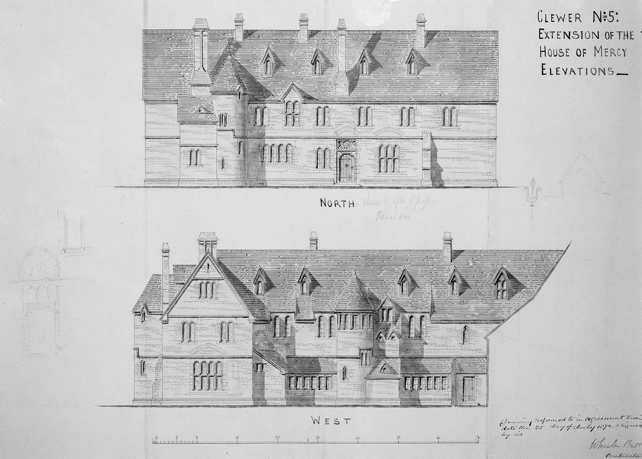 Extension of the House of Mercy, Clewer by English School