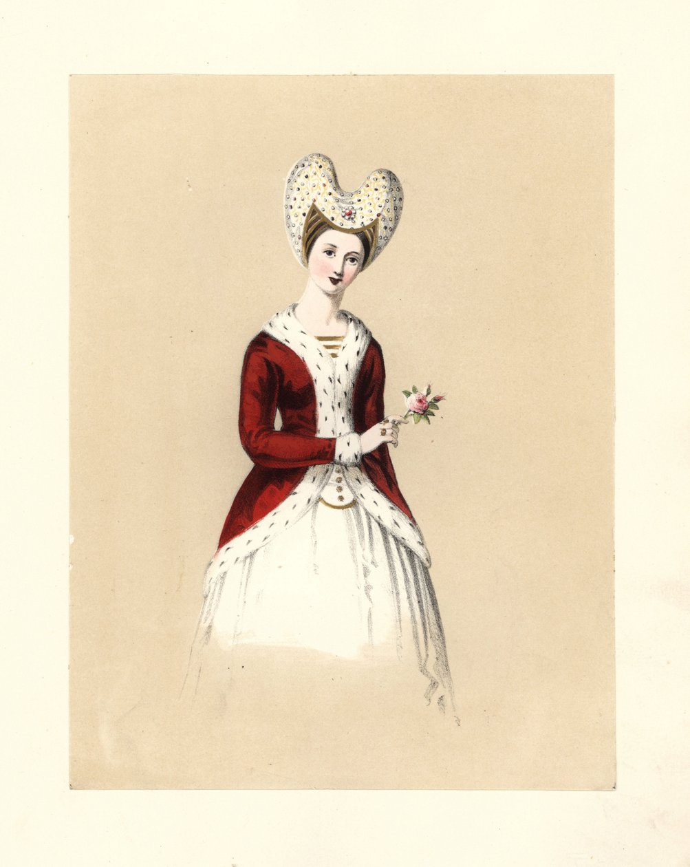 Fashion during the reign of Henry V and VI by English School