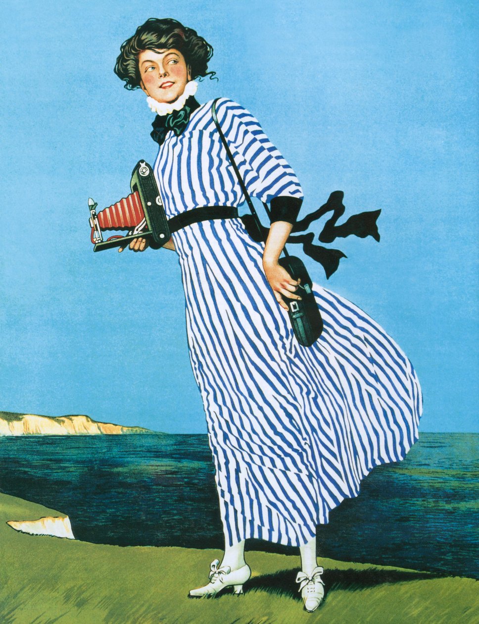 Fashion Magazine Plate by English School