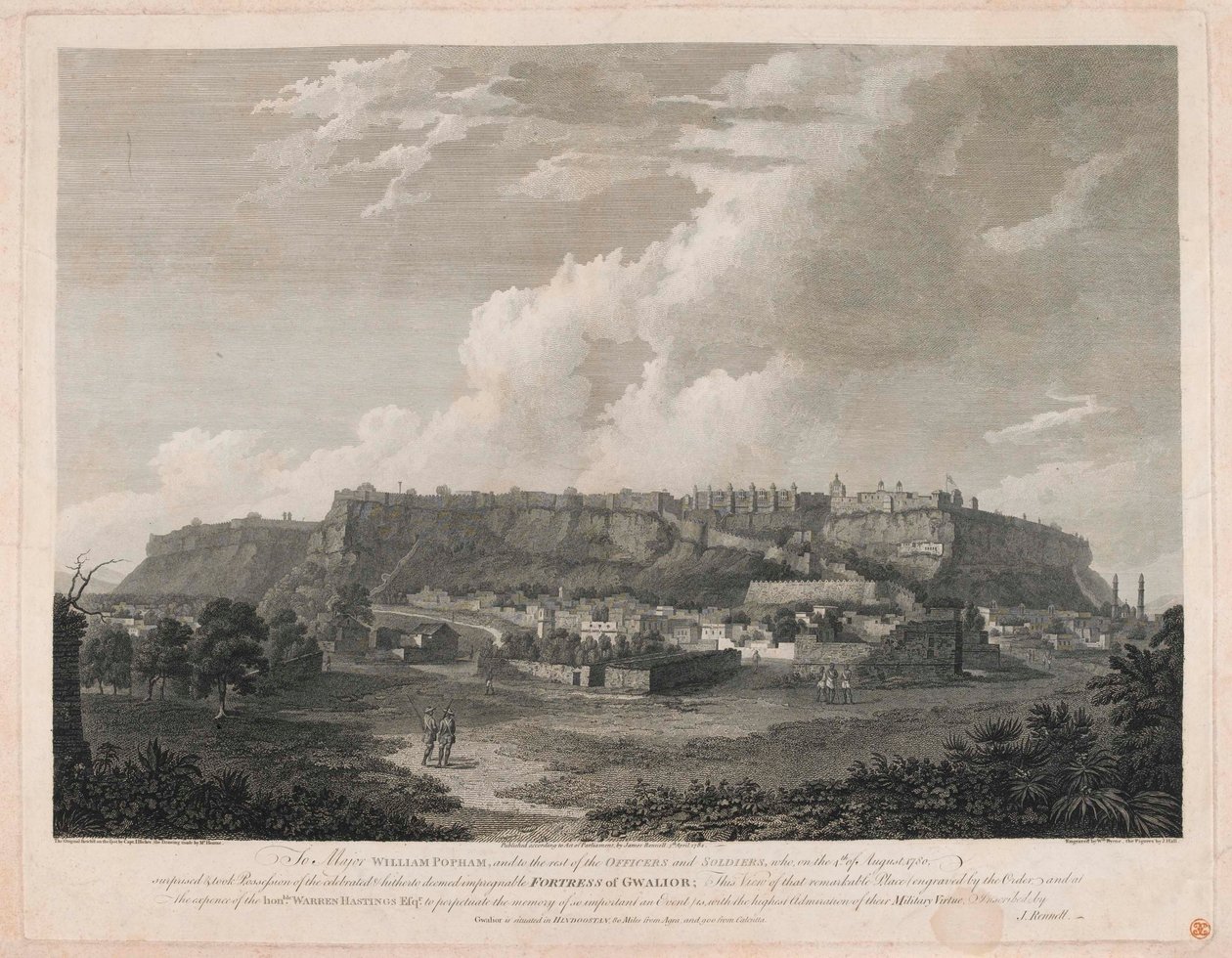 Fortress of Gwalior by English School