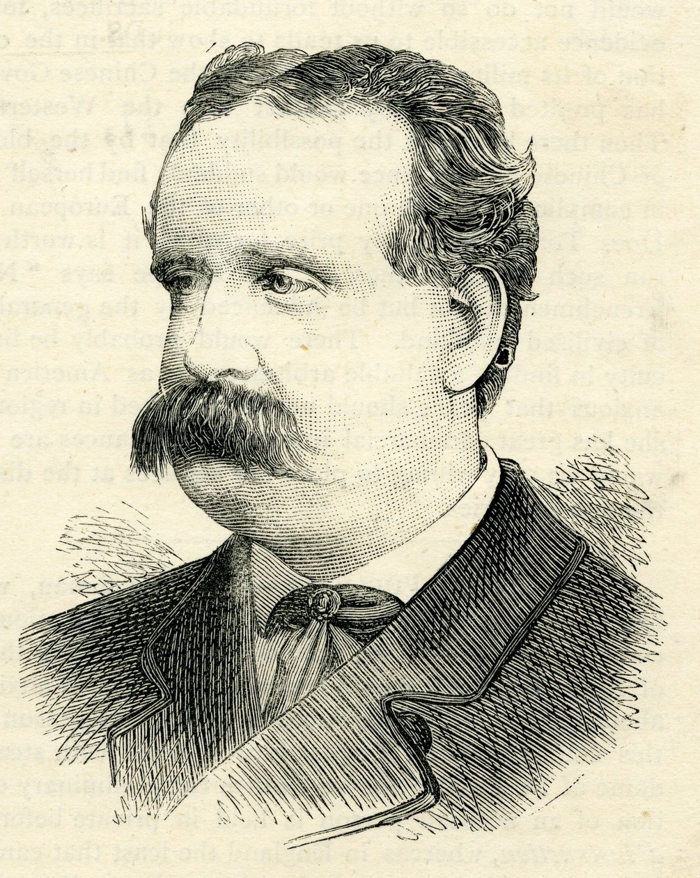 Frank Vizetelly Illustration from The Graphic December, 1883 by English School